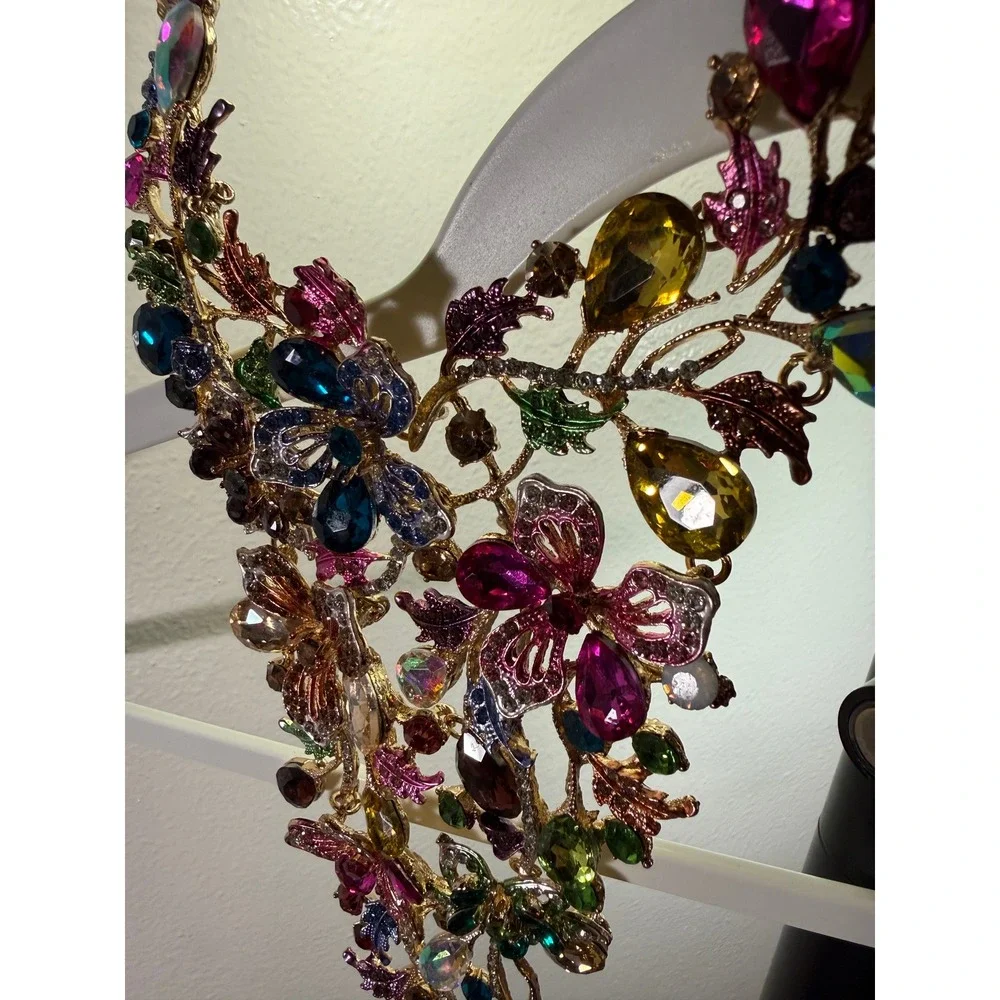 Boutique with Grace runway rhinestone adjustable